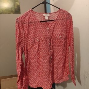 Women's Ann Taylor Button Down Shirt